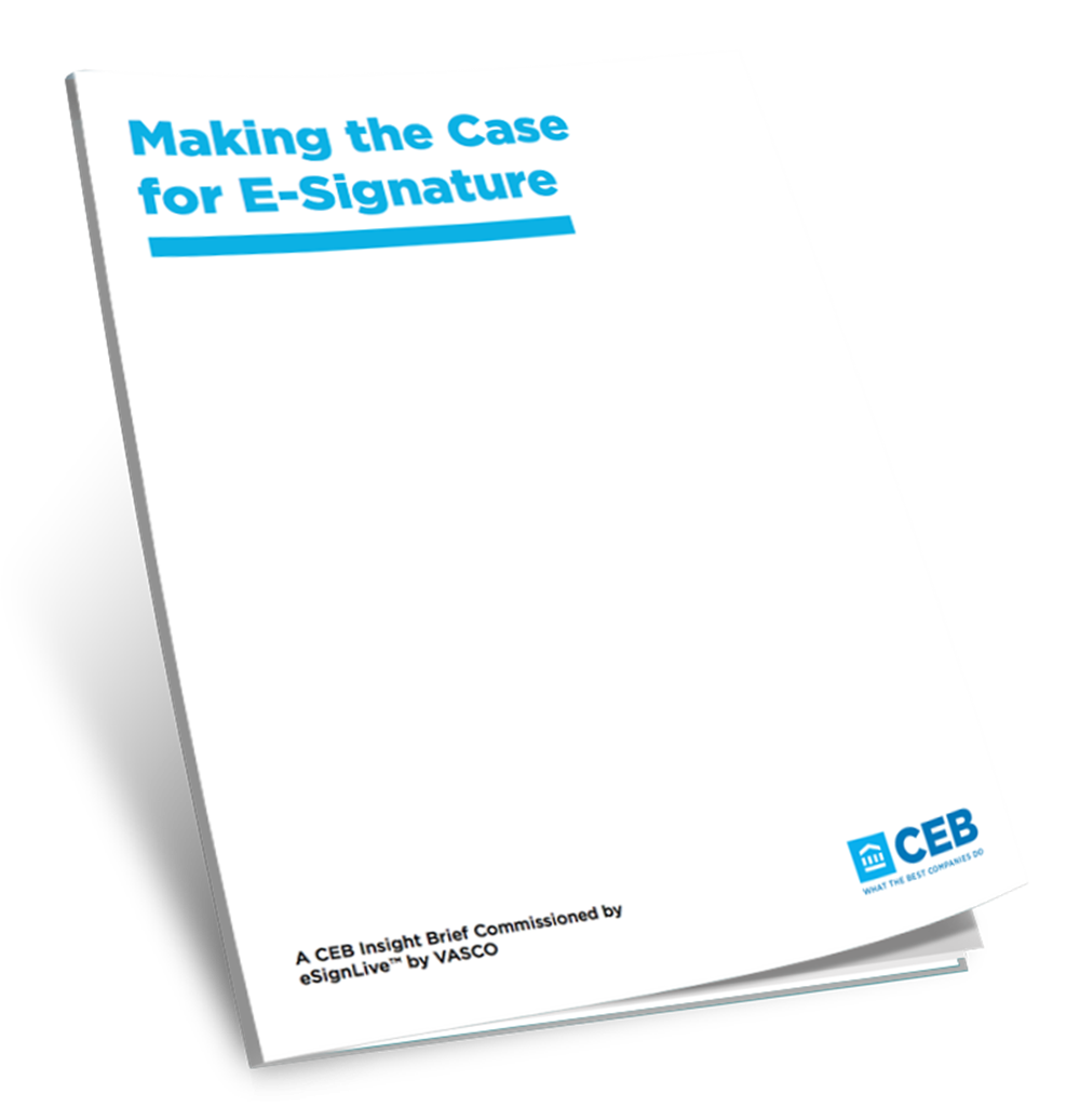 CEB-Insight-Making-The-Case-for-E-Signatures onespan