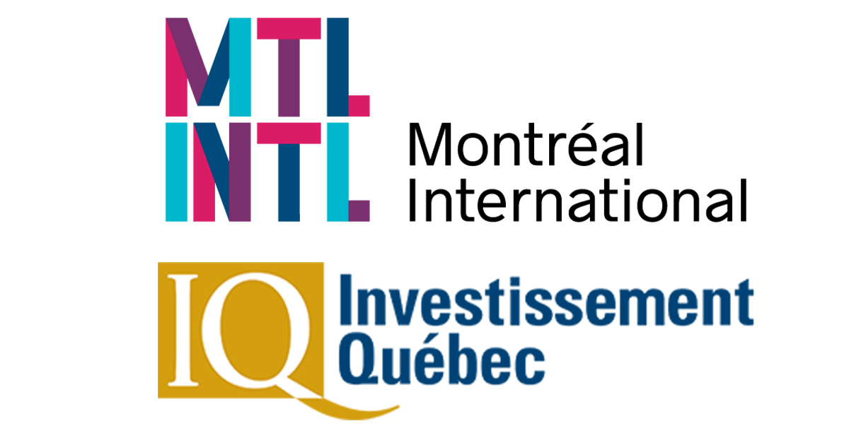 Montréal International and Investissement Québec logos