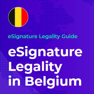 Légalité de la signature électronique en Belgique