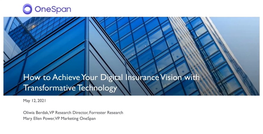 Digital Insurance Vision Intro Slide