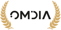 Omdia logo in an awards laurel