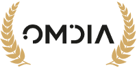 Omdia logo in an awards laurel