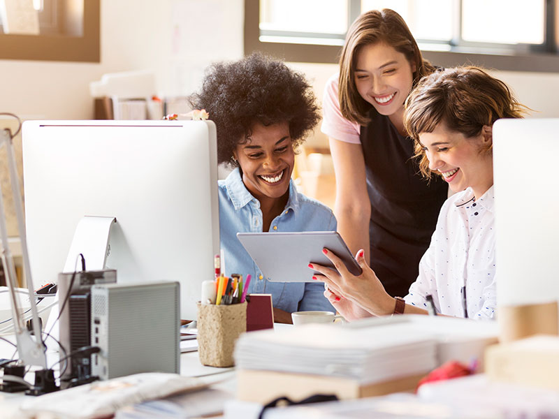Women at the office