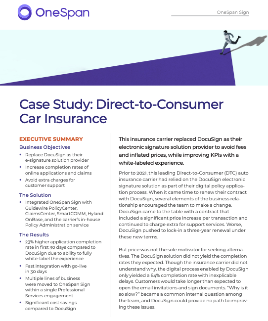 Direct-to-Consumer Car Insurance