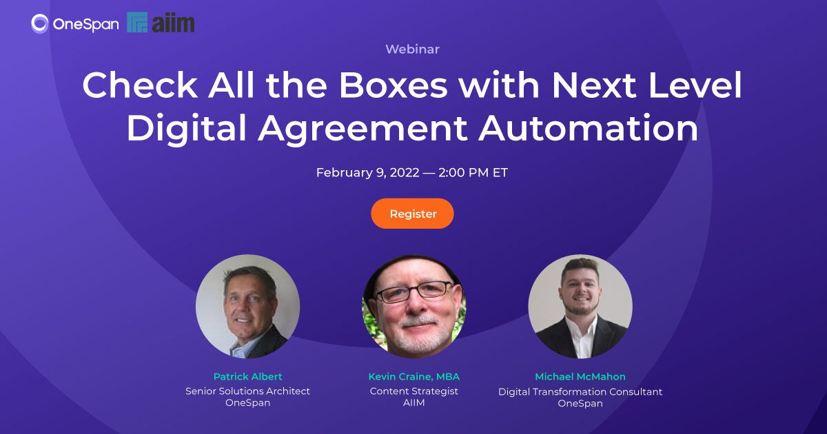 Webinar | Check All the Boxes with Next Level Digital Agreement Automation