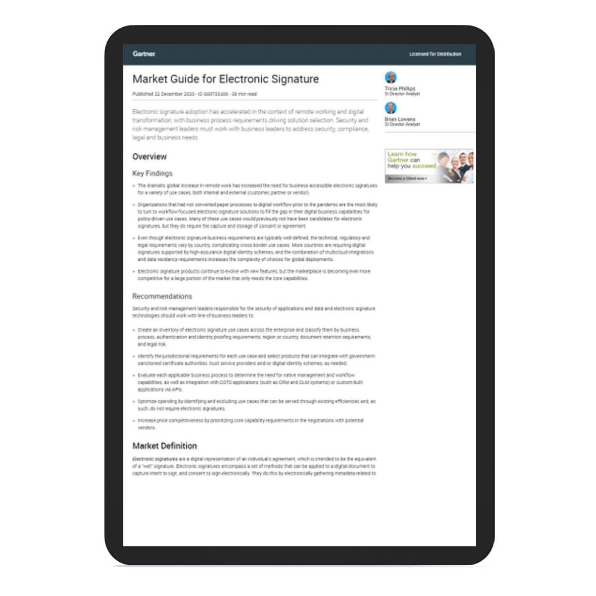 Gartner Report 2022 thumbnail image