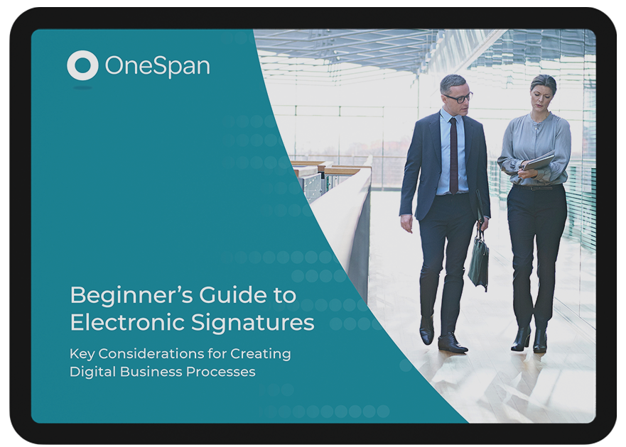 The Beginner's Guide to Electronic Signatures