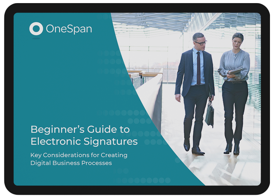 The Beginner's Guide to Electronic Signatures