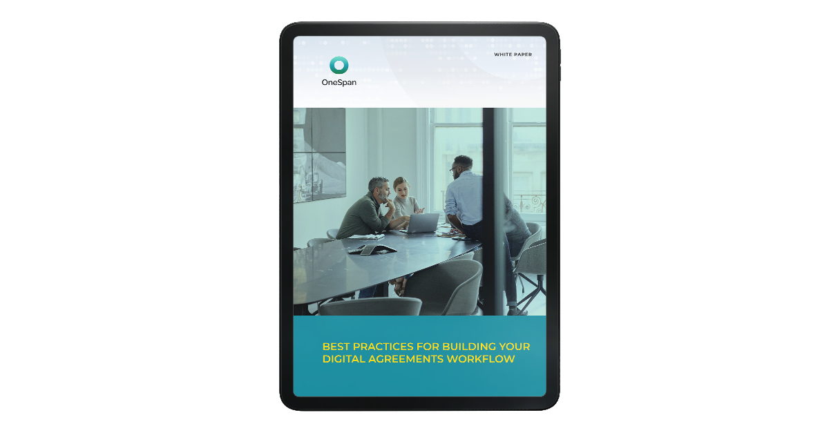 Digital agreements workflow - best practices white paper