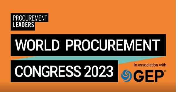World Procurement Congress May 23