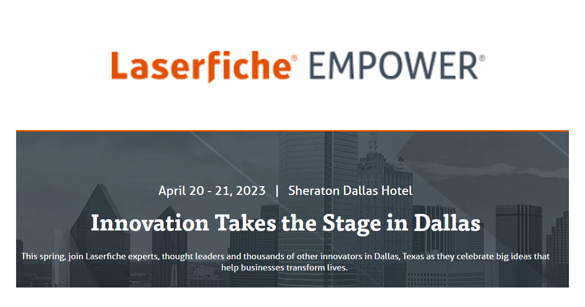 Laserfiche Empower Dallas