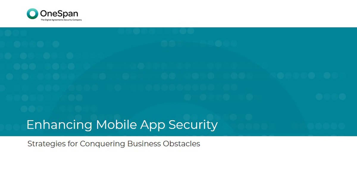 Mobile App Security June 6 Webinar