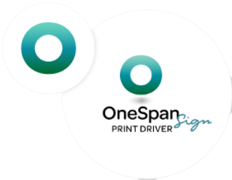 OneSpan Sign Print Driver connector logo