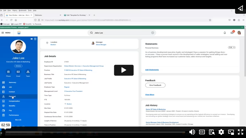 Watch how OneSpan integrates seamlessly into Workday