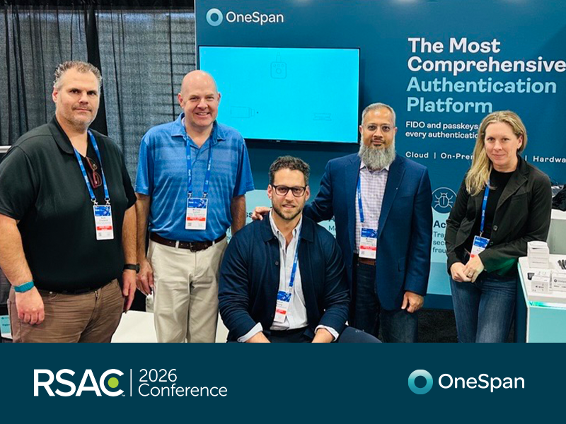 OneSpan team at RSAC 2026 