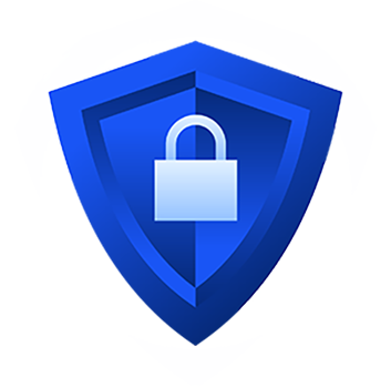 Cybersecurity shield icon