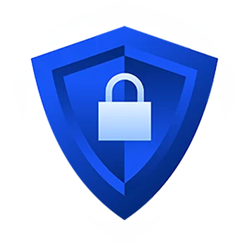 Cybersecurity shield icon