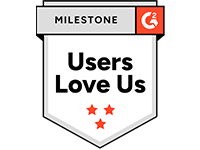 Recognized by business software review site G2.com