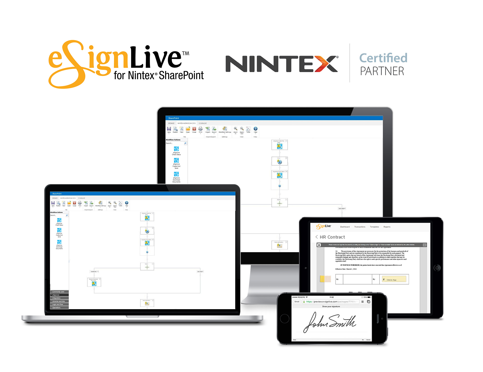 OneSpan Sign for Nintex SharePoint