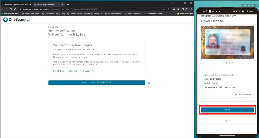 Identity verification for remote notarization