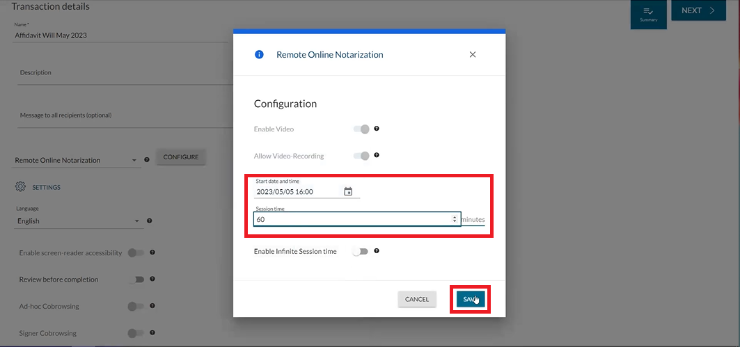 Identity verification for remote notarization