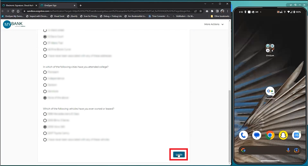 Identity verification for remote notarization