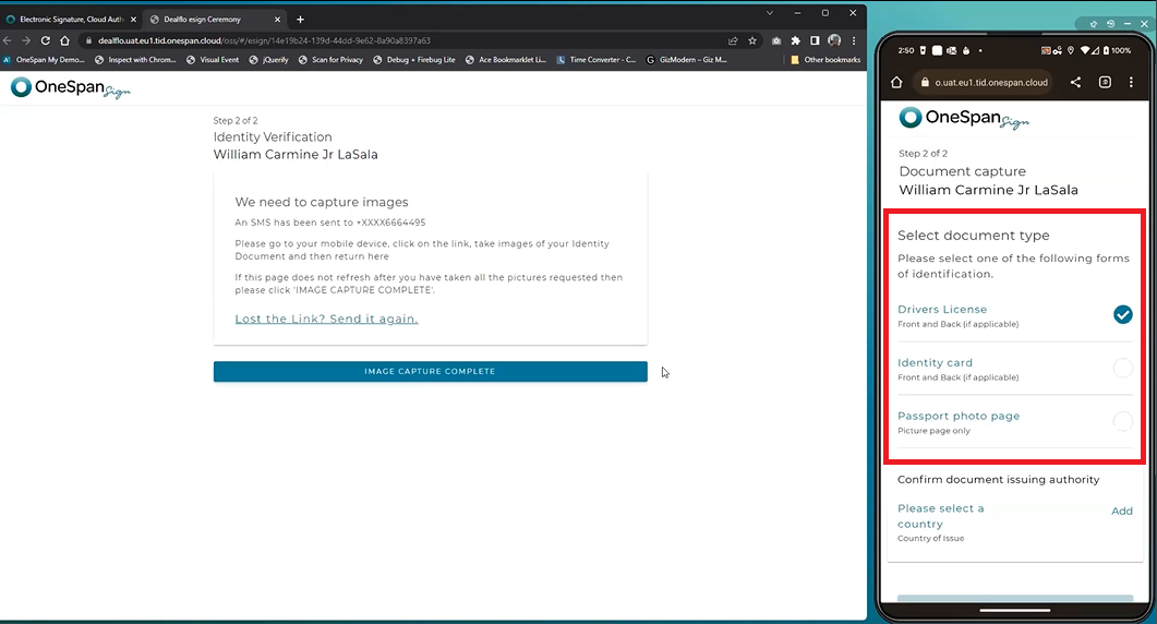 Identity verification for remote notarization