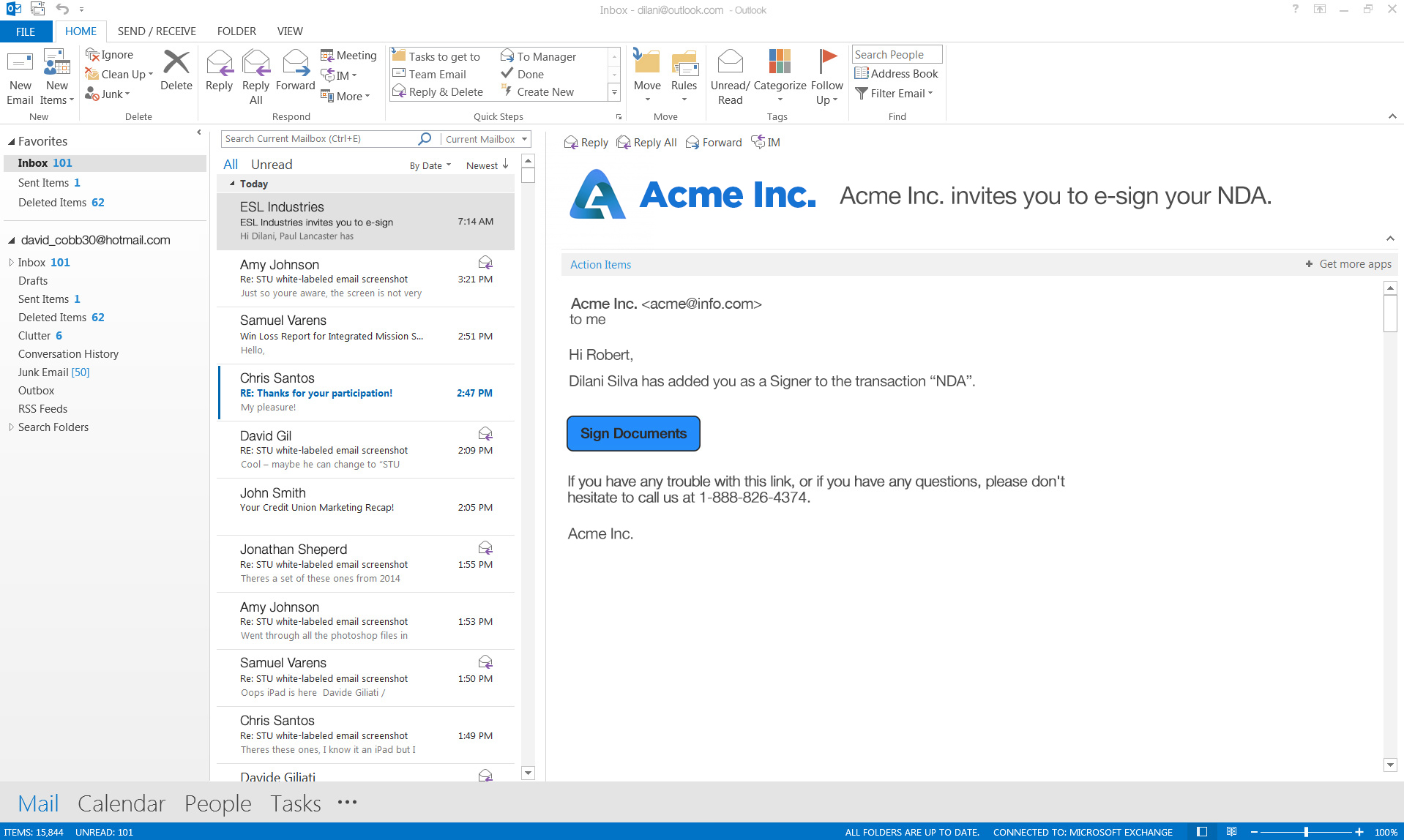 Signing a Document Electronically Email Online Help