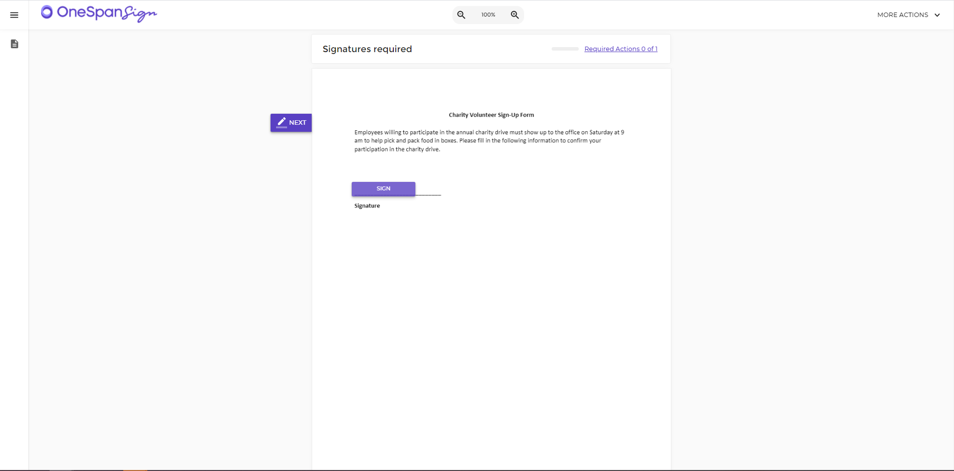 OneSpan Sign Electronic Signature Advanced Features | OneSpan