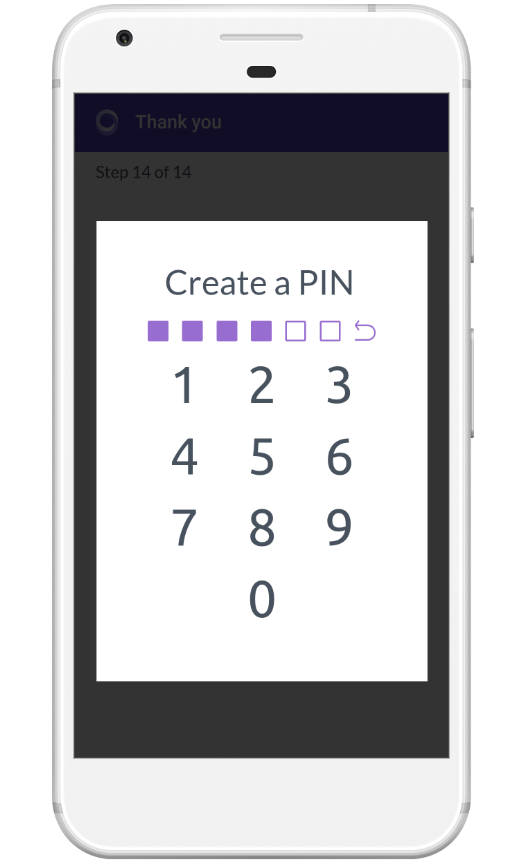 Create a PIN