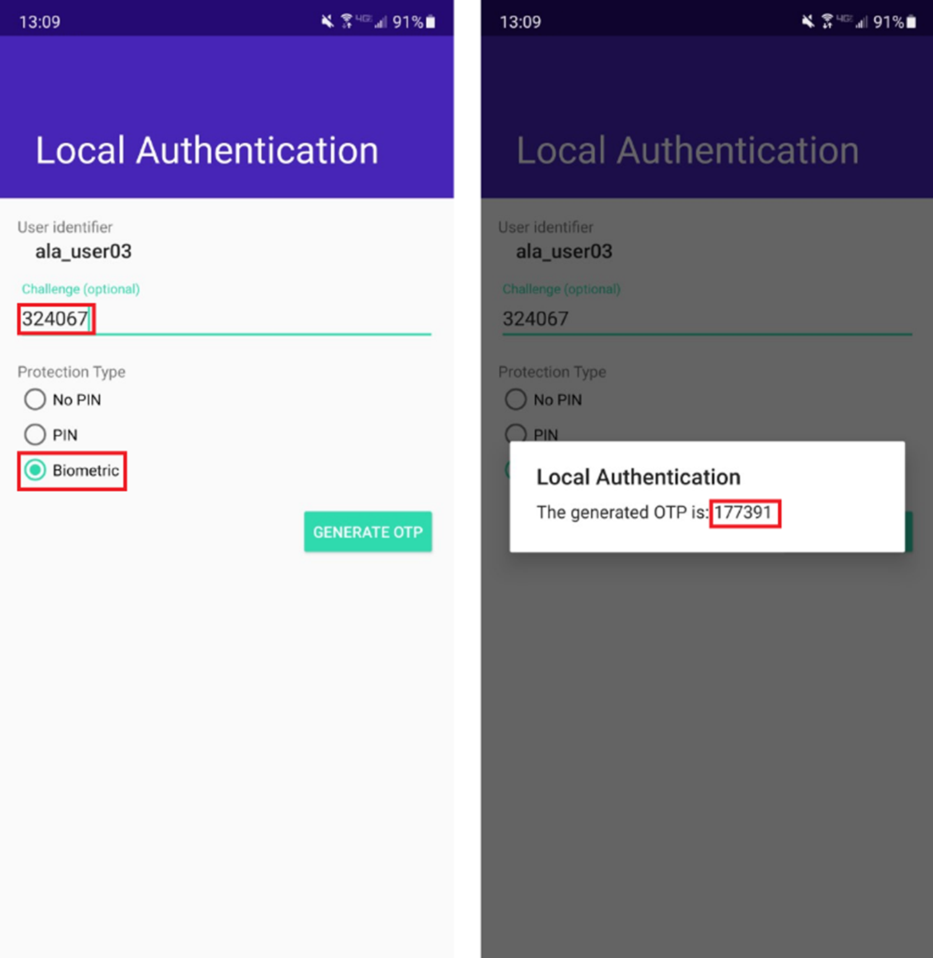 Local Authentication