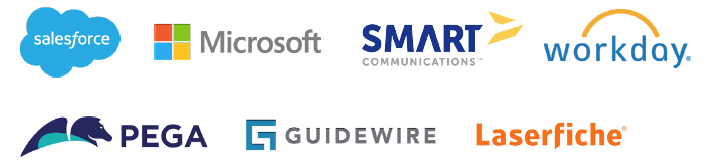 All OneSpan Sign plans include the following pre-built connectors: