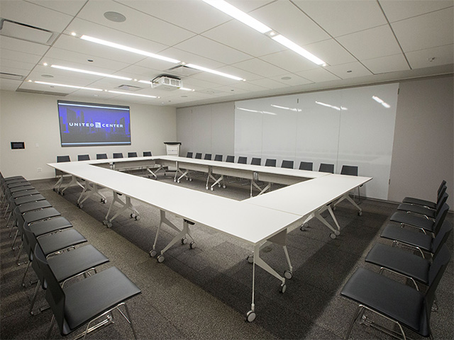 Skyline meeting room at the United Center