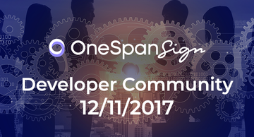 OneSpan Sign Developer Community: Customization and Disclosure Document