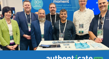 Authenticate 2025 with OneSpan team