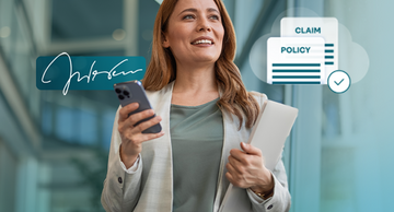 eSignature for insurance customer experience
