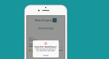 Bank of Cyprus authentication from OneSpan