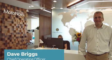 MotoNovo Finance COO Dave Briggs stands in the MotoNovo offices to discuss digital identity verification and eSignature