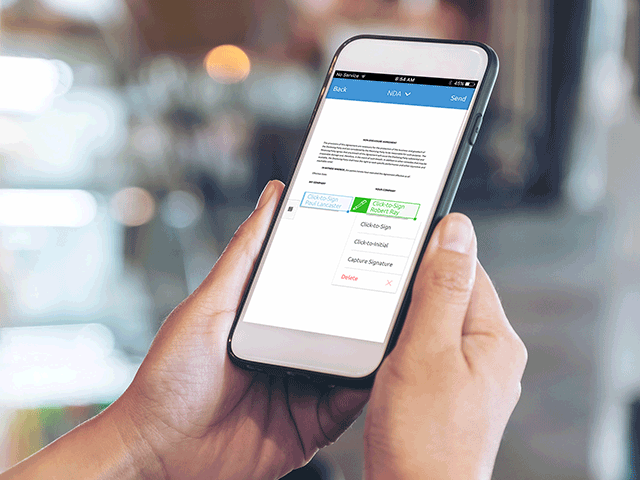 Electronic Signatures Foundation to Small Business Administration Advances