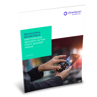 Behavioral Biometrics: Frictionless Security in the Fight against Fraud