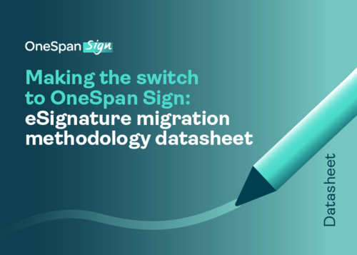 eSignature migration methodology