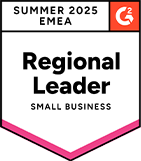 G2 Summer 2025 EMEA Regional Leader