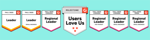 G2 badges Fall 2025
