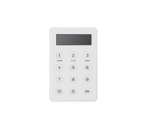 Digipass transaction data signing device