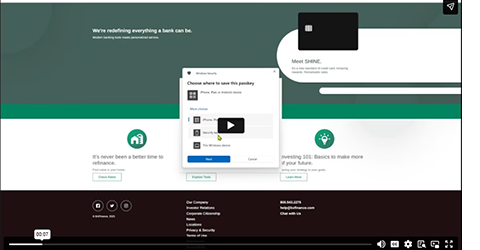 Secure access to Ping One: Register your Digipass FX7