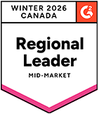 G2 2026 Canada mid-market leader