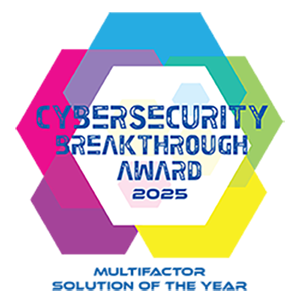 OneSpan CyberSecurity Breakthrough Awards Badge 2025