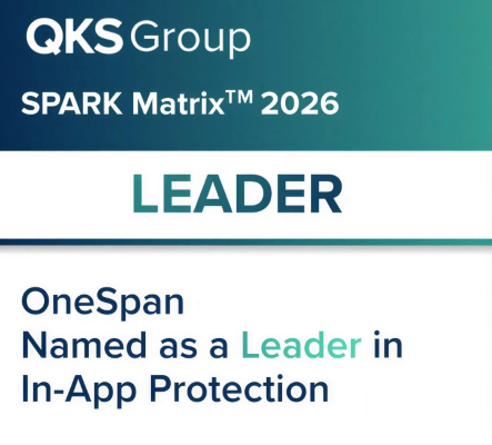OneSpan Leader in 2026 SPARK Matrix™ for In-App Protection