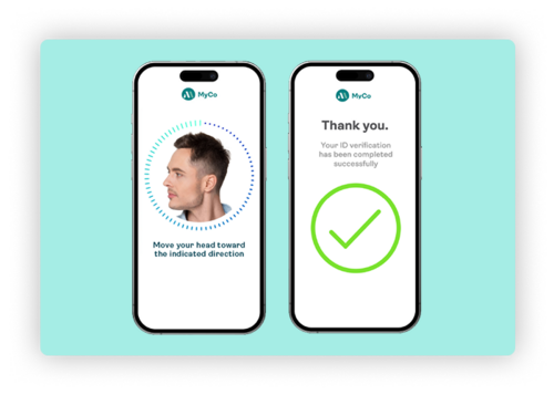 Verify identity in 3 easy steps: Step 3