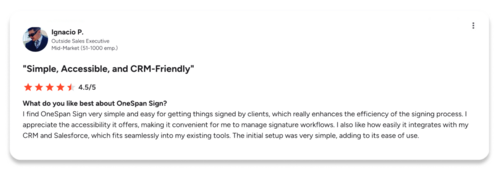 Customer quote